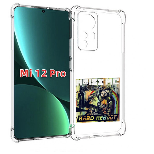 Чехол MyPads Hard Reboot Noize MC для Xiaomi 12S Pro задняя-панель-накладка-бампер