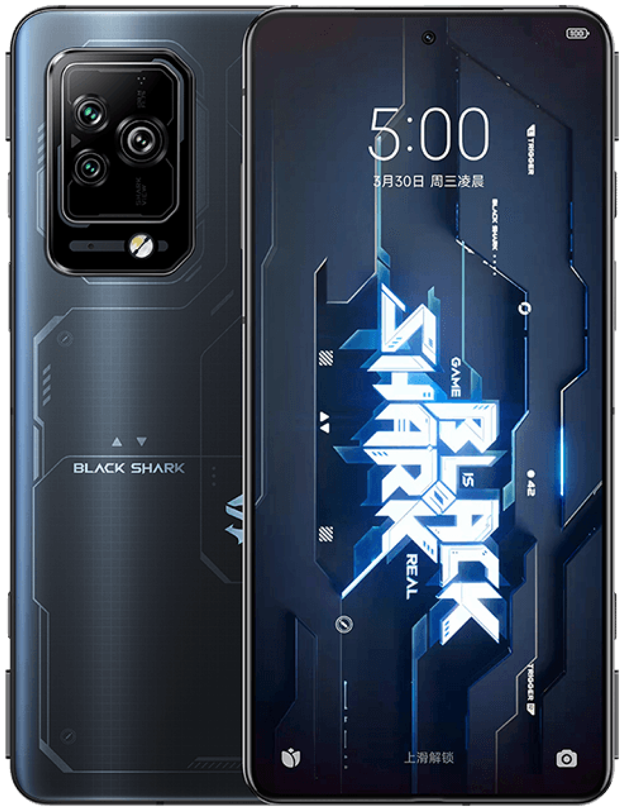 Смартфон Black Shark 5 Pro 12/256 ГБ Global, звездный черный