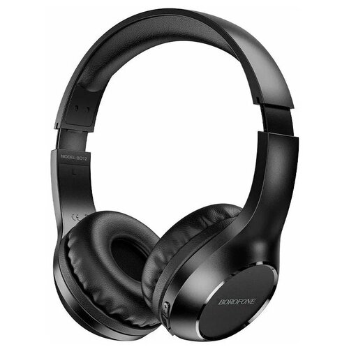 Стереогарнитура беспроводная BOROFONE B012 полноразмерная Bluetooth 50 черная 98700₽