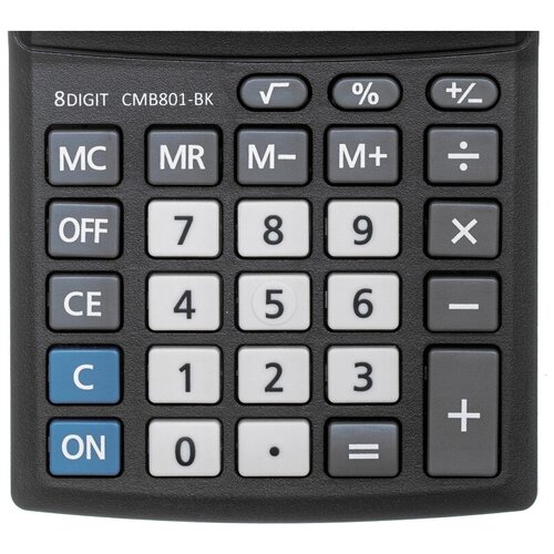 Калькулятор настольный Citizen Correct CMB801BK (8-разрядный) черный (CMB801-BK)