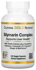 California Gold Nutrition Silymarin Complex капс., 20 г, 120 шт., нейтральный, 1 уп.