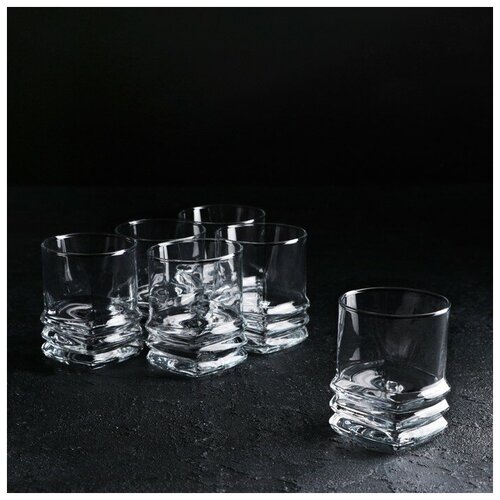 Набор стопок Элеган 70 мл 562 см 6 шт 588₽