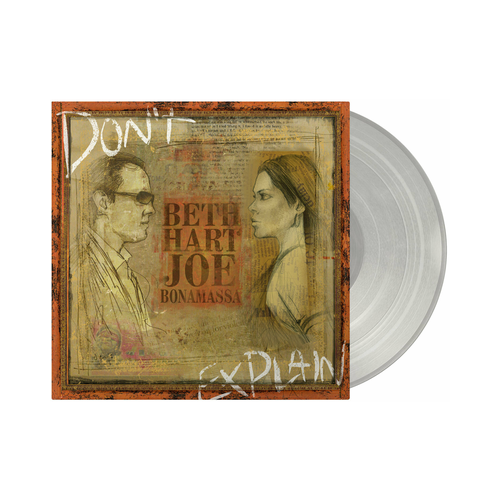 Виниловая пластинка Beth Hart & Joe Bonamassa. Dont Explain. Transparent (LP)