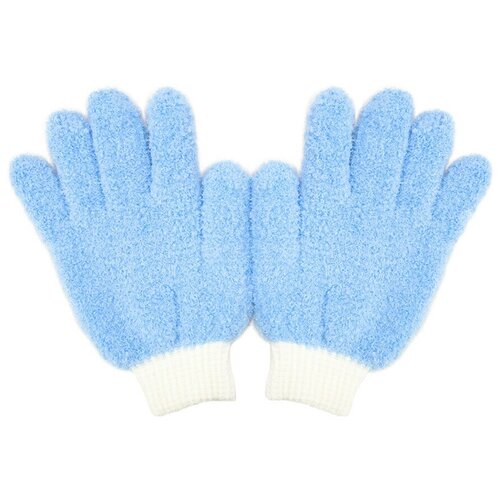 Перчатки для ухода за интерьером из мягкой микрофибры (16х23см) PURESTAR DUST INTERIOR GLOVE​, синие