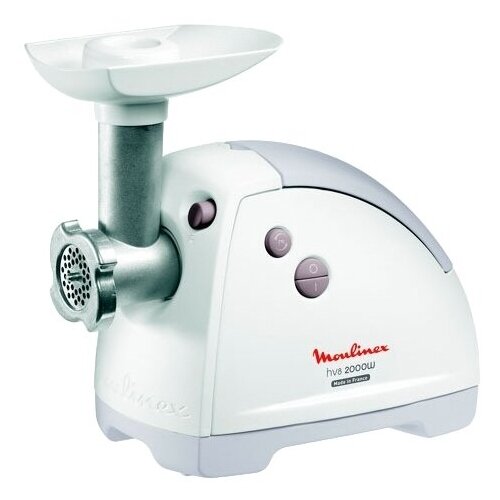 Мясорубка Moulinex ME620 2000Вт белый/серый