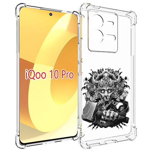 Чехол MyPads злой тор для Vivo iQOO 10 Pro задняя-панель-накладка-бампер чехол mypads злой тор для vivo iqoo 11 pro задняя панель накладка бампер