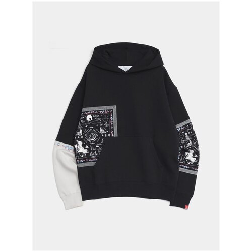 Худи Jungles Jungles Bandana Hoodie, Черный, XL