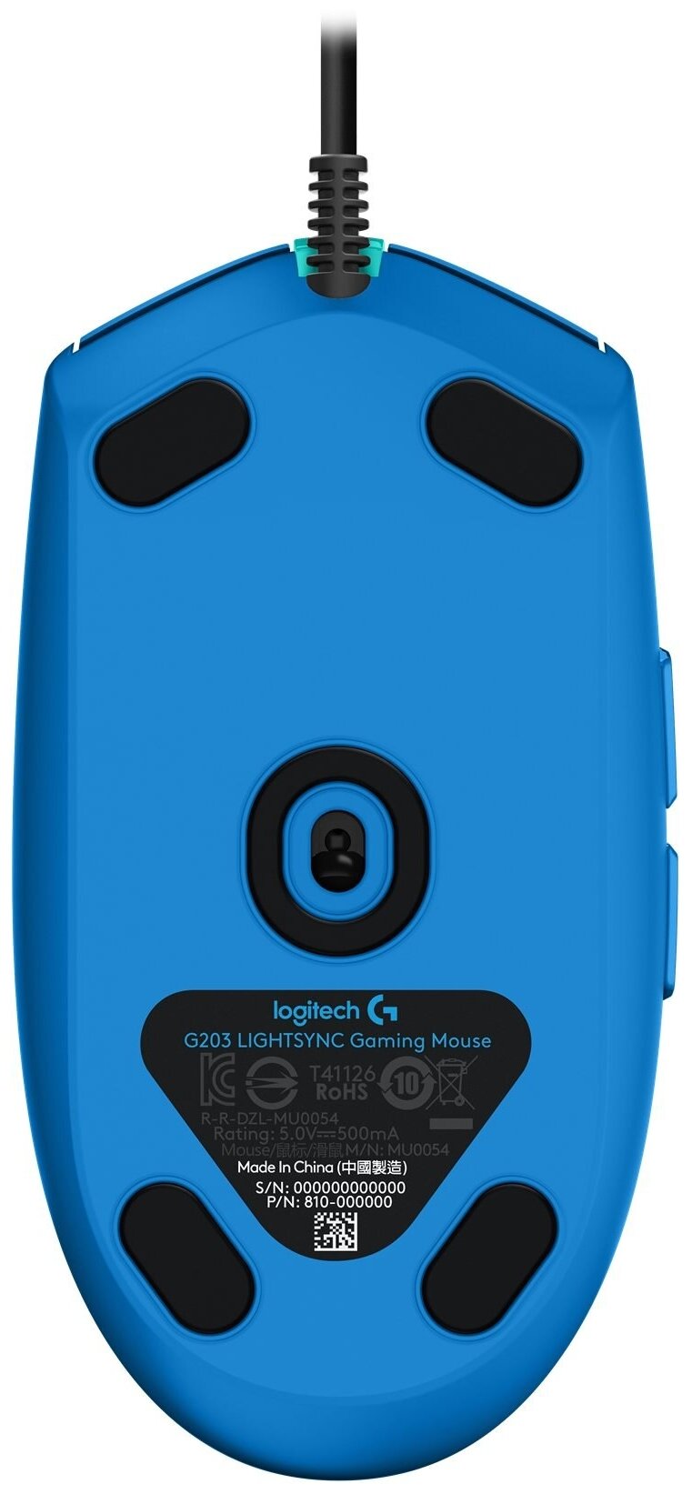 Мышь Logitech G102 Lightsync Blue (910-005810)