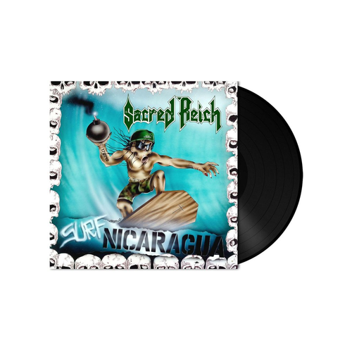 Sacred Reich - Surf Nicaragua, 1xLP, BLACK LP