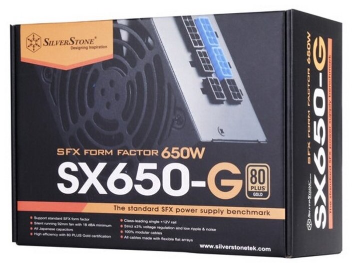 Блок питания Silverstone SST-SX650-G