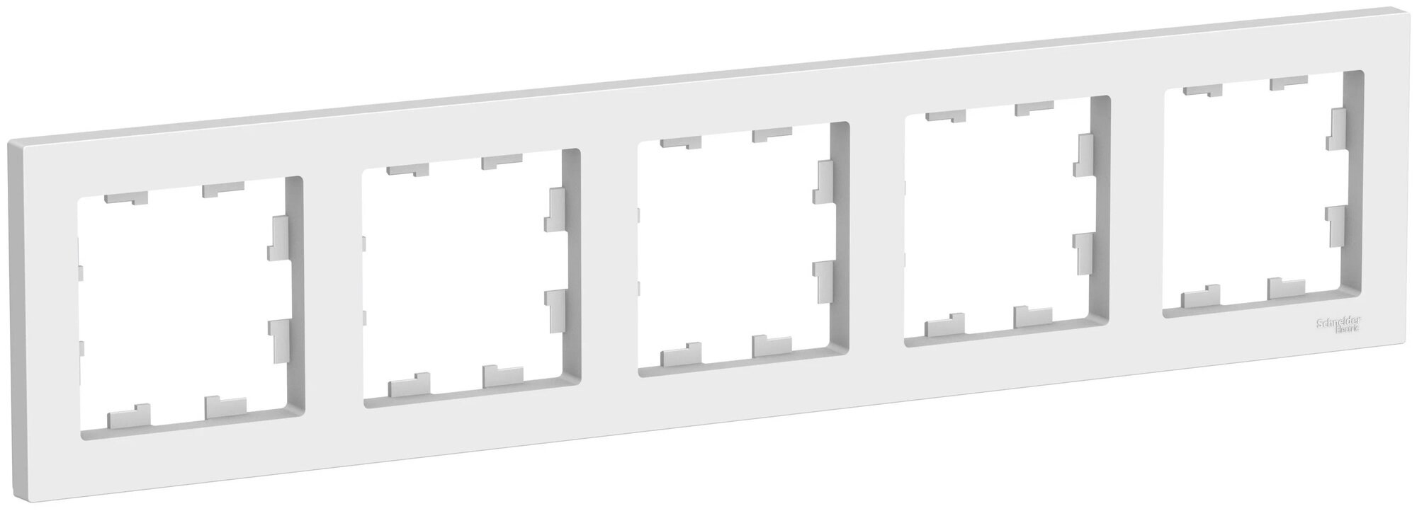 Рамка 5п Schneider Electric ATN000105 AtlasDesign, белый