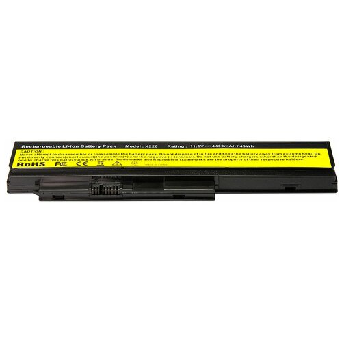 Аккумулятор для ноутбука IBM Lenovo ThinkPad X220, X220i, X220s, X230 Series. 11.1V 4800mAh PN: 42T4861, 42T4862 аккумулятор 45n1024 для lenovo thinkpad x220 x220s x230 0a36281 42t4902 44