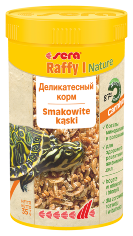 Корм для рептилий Sera Raffy l Nature, 250 мл, 35 гр