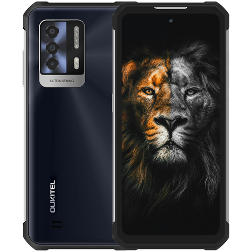 смартфон agm glory g1s 8 128 гб dual nano sim черный Смартфон OUKITEL WP17 8/128 ГБ, Dual nano SIM, черный