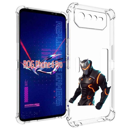 Чехол MyPads fortnite-1 для Asus ROG Phone 6 Pro задняя-панель-накладка-бампер чехол mypads fortnite 2 для asus rog phone 6 задняя панель накладка бампер