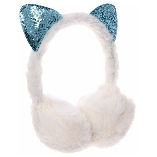 Наушники меховые Кошечка с блестками микс 3 цвета 42900₽