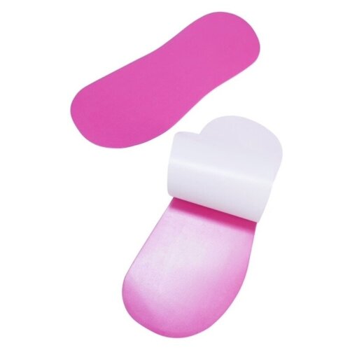 Наклейки (стики) для моментального загара на ступни - черные 25 пар