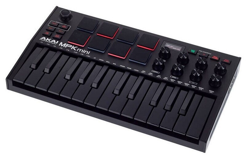 MIDI-клавиатура AKAI MPK Mini MK3, чёрная
