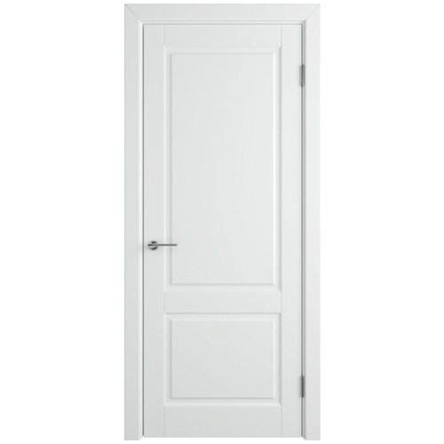 Межкомнатная дверь Доррен глухая 900*2000 белая эмаль VFD