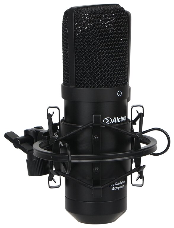 Микрофон проводной Alctron UM900, разъем: USB, черный