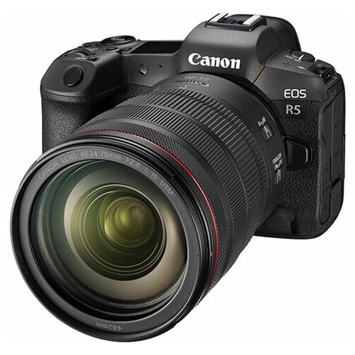 Фотоаппарат Canon EOS R5 Kit RU RF 24-70mm F2.8L IS USM, черный