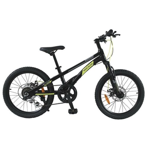 фото Велосипед maxiscoo "supreme" (2022) 20" (велосипед maxiscoo"supreme" (2022) 6 скоростей, 20" черный, msc-su2004-6)