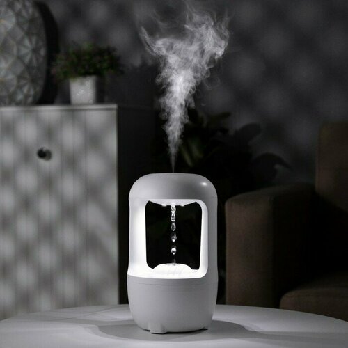 Увлажнитель воздуха HM-14 антигравитационный 500 мл 10 Вт от USB Type-C белый 321800₽