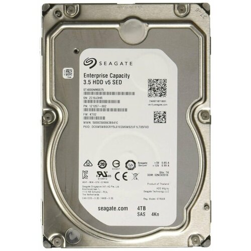 Жесткий диск Seagate ST4000NM0075 4Tb 7200 SAS 35 HDD 9122000₽