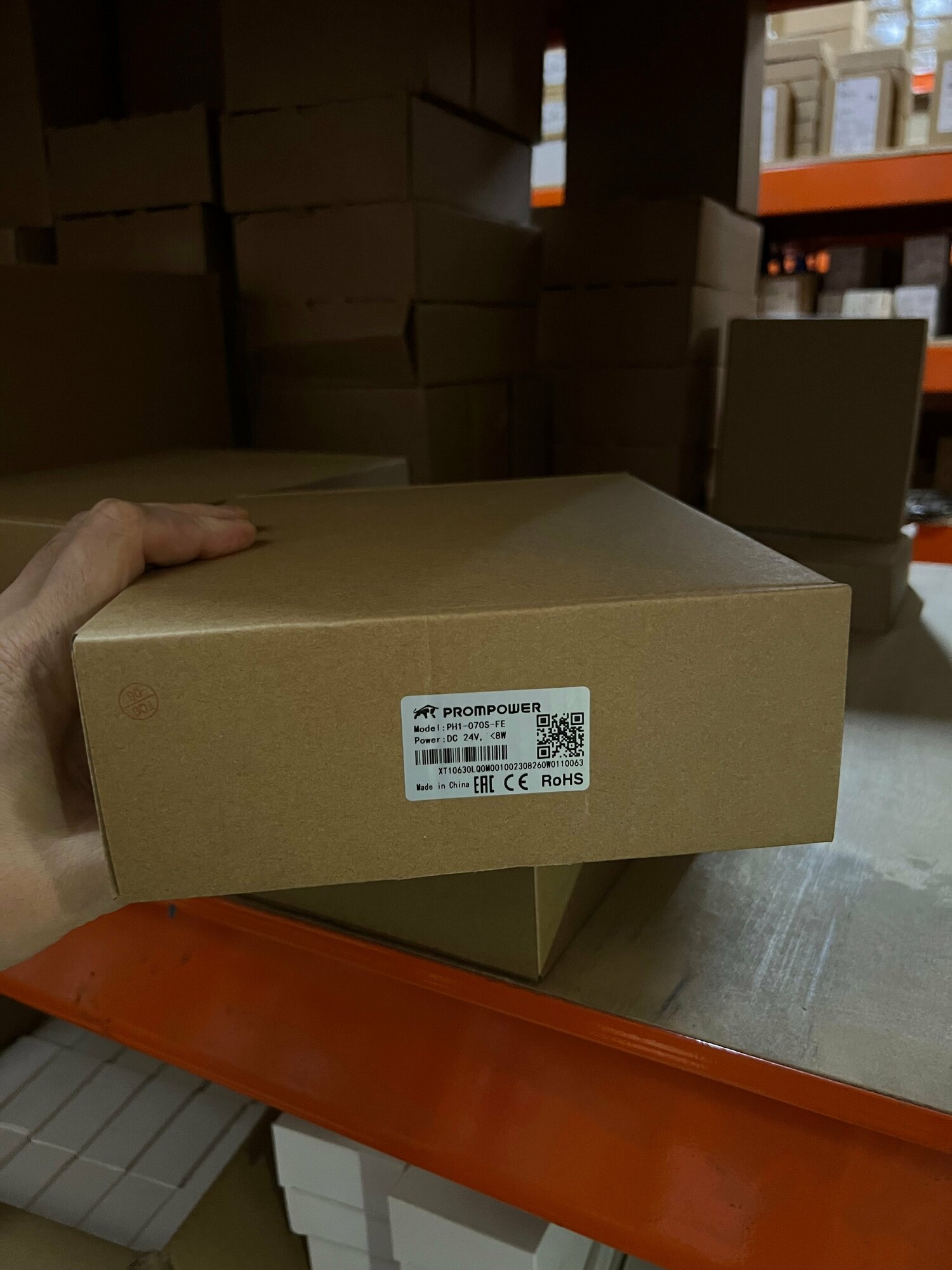 Панель оператора PROMPOWER PH1. Диагональ 7. Экран TFT разрешение 800*480 Ethernet/RS232, RS422/RS485 — фото 7