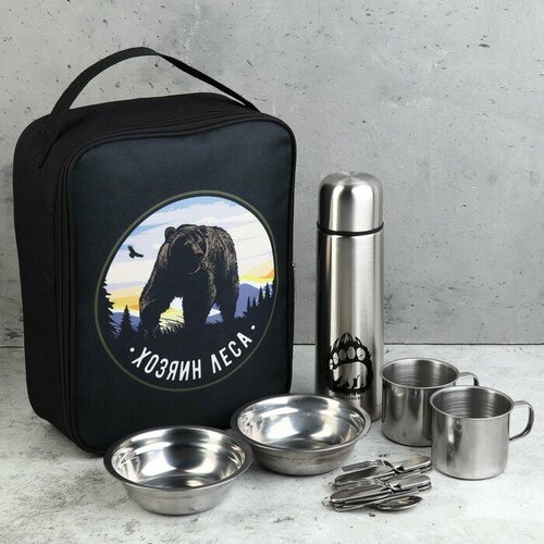 Посудный набор Хозяин леса 7 предметов 2054₽