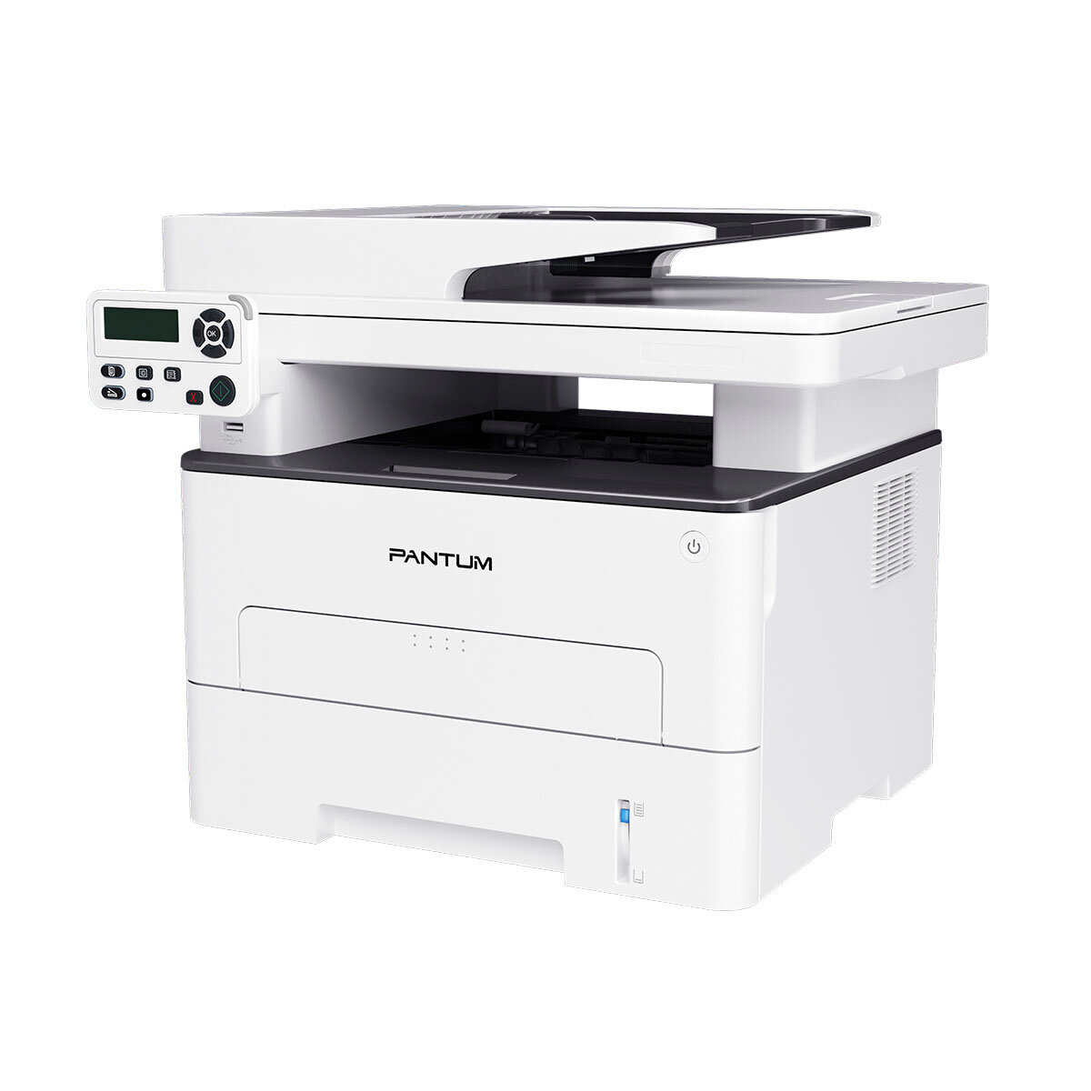 Лазерное многофункциональное устройство Pantum M7108DW, P/C/S, Mono laser, А4, 33 ppm, 1200x1200 dpi, 256 MB RAM, PCL/PS, Duplex, ADF50, paper tray 250 pages, USB, LAN, WiFi, start. cartridge 6000 pag - фото №11