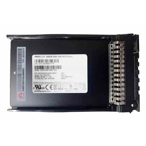 Жесткий диск Huawei N24SSDW3SM 240Gb SATAIII 25 SSD 17930₽