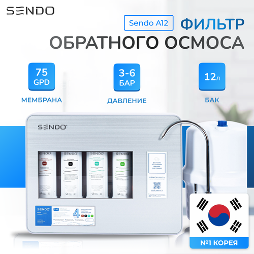 Под мойкой SENDO Aqua A12 белый