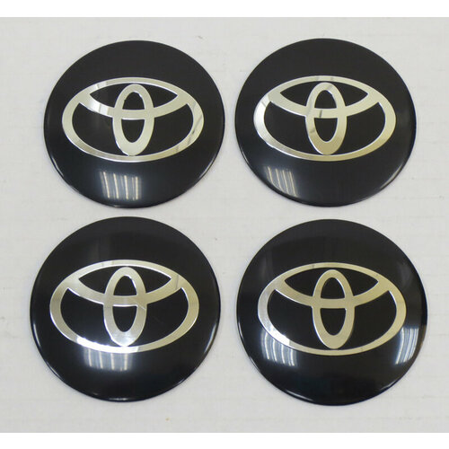 Наклейка OR-6 TOYOTA на автомоб колпаки диски диаметр 65мм пластик комп 4шт 900₽