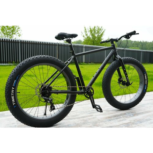 Велосипед фэтбайк Fatbike Time Try TT2228s 26 Алюминиевая рама 19 Гидравлический Тормоз черный 36900₽