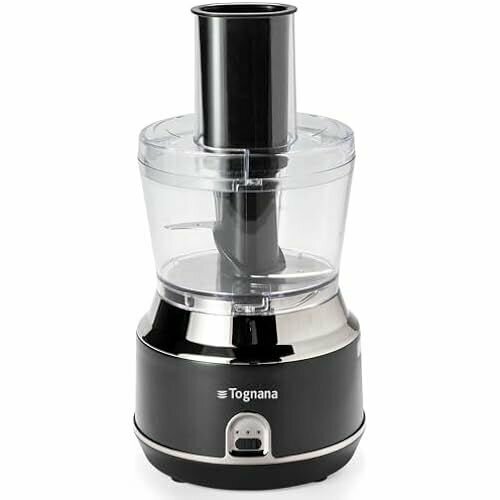 Аккумуляторный стальной кухонный комбайн Tognana Avantspace - черный 2967900₽