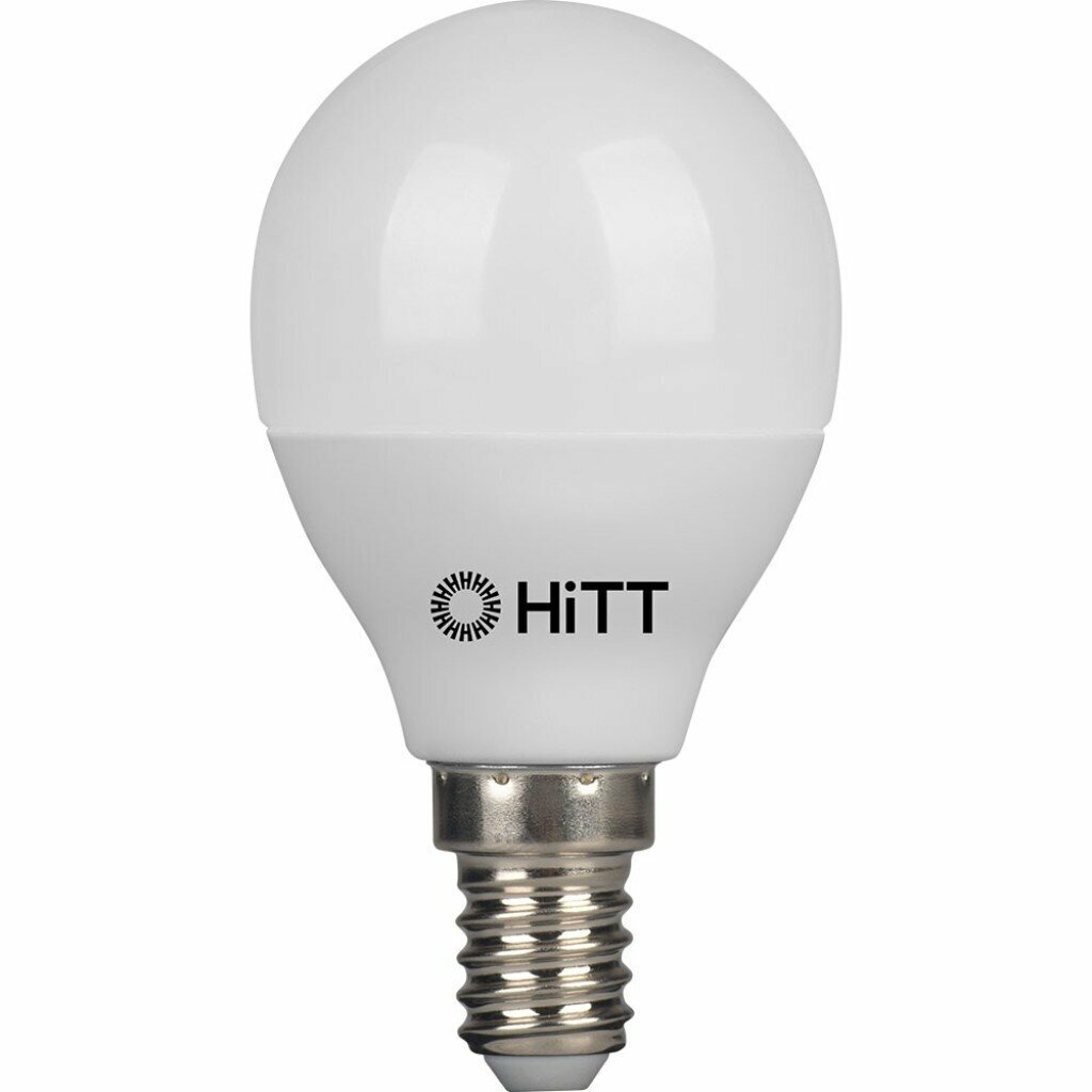 Лампа светодиодная E14 11 Вт 230 В свеча 3000 К свет теплый белый HiTT HiTT-PL-G45