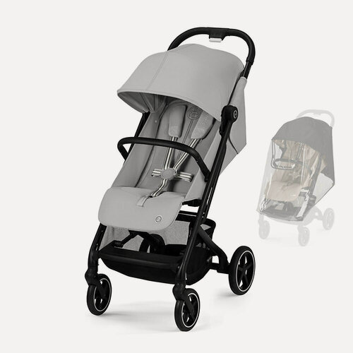 Изображение товара Прогулочная коляска Cybex Beezy, цвет Fog Grey RC / 2024 (Серый), артикул производителя 524000767