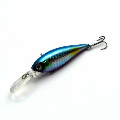 Воблер для рыбалки 3DB Shad 70SP (10 г) на щуку, окуня, судака, голавль, берш, язь, ставриду Япония