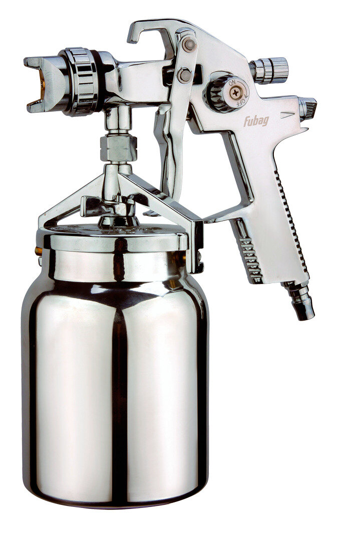 FUBAG Краскораспылитель EXPERT S1000/1.5 HVLP (266л/м_3бар_нижний бачок 1л_1_5мм), шт Fubag