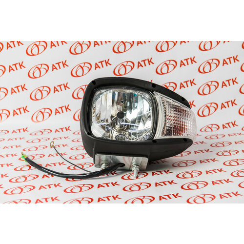 Фара передняя левая (полукруглая) 24V. На фронтальные погрузчики Molot, Fukai, NEO ZL, Bull, HZM, SZM, Redstar GT, Amur, Yigong, Titan, Akkord, MTK, Liugong, Lgzt, Boulder WL, ZVEZDA ZL, Worker ZL, Lugong, LaiGong и другие.