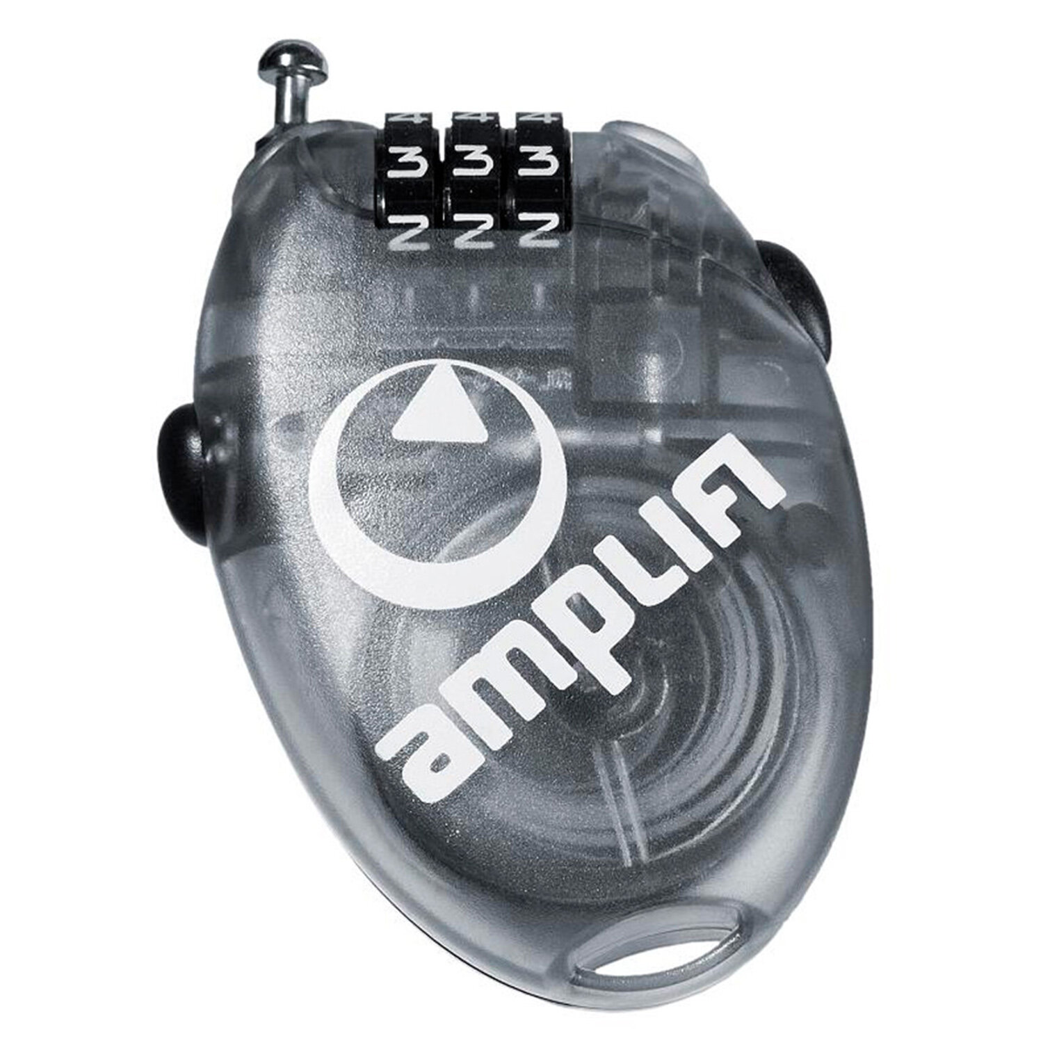 Замок AMPLIFI Wire Lock Clear Black S 2023 - фото №1