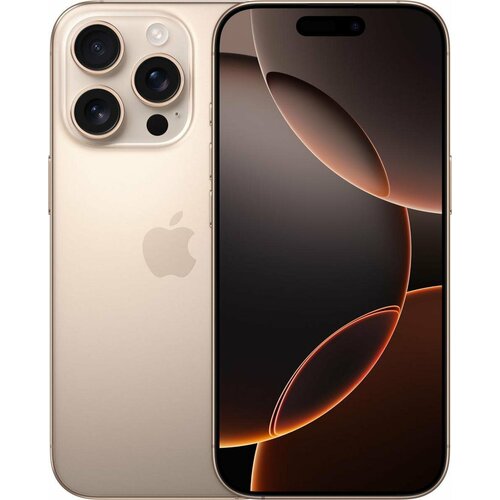 Смартфон Apple iPhone 16 Pro Max 256Gb Desert Titanium Dual eSIM 178340₽