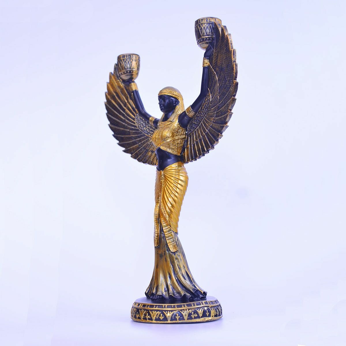 Статуэтка CHUNZHIRAN Черный (23см * 10см * 32см) Украшение богини Исиды, статуэтки для интерьера