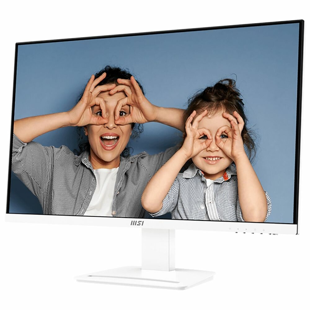 MSI Монитор 27" MSI PRO MP273QW E2 White (IPS, 2560x1440, HDMI+HDMI+DP, 1 ms, 178°/178°, 400 cd/m, 1300:1 (100M:1), 100Hz) 3PB6 — фото 1