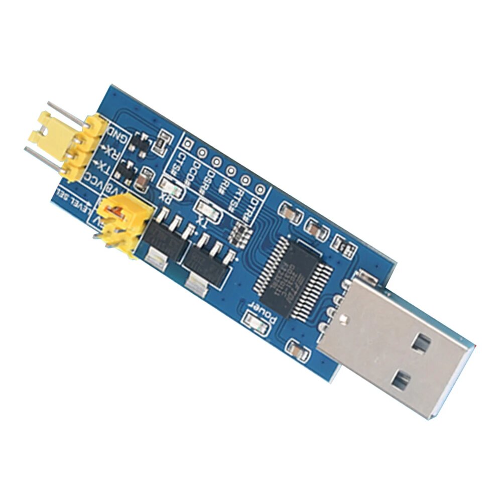 Плата преобразователя USB в TTL, модуль последовательного порта USB в UART, 5 В/3,3 В/1,8 в, FT232RL, программатор кода, загрузчик, мА, выход мощности VCC — фото 1