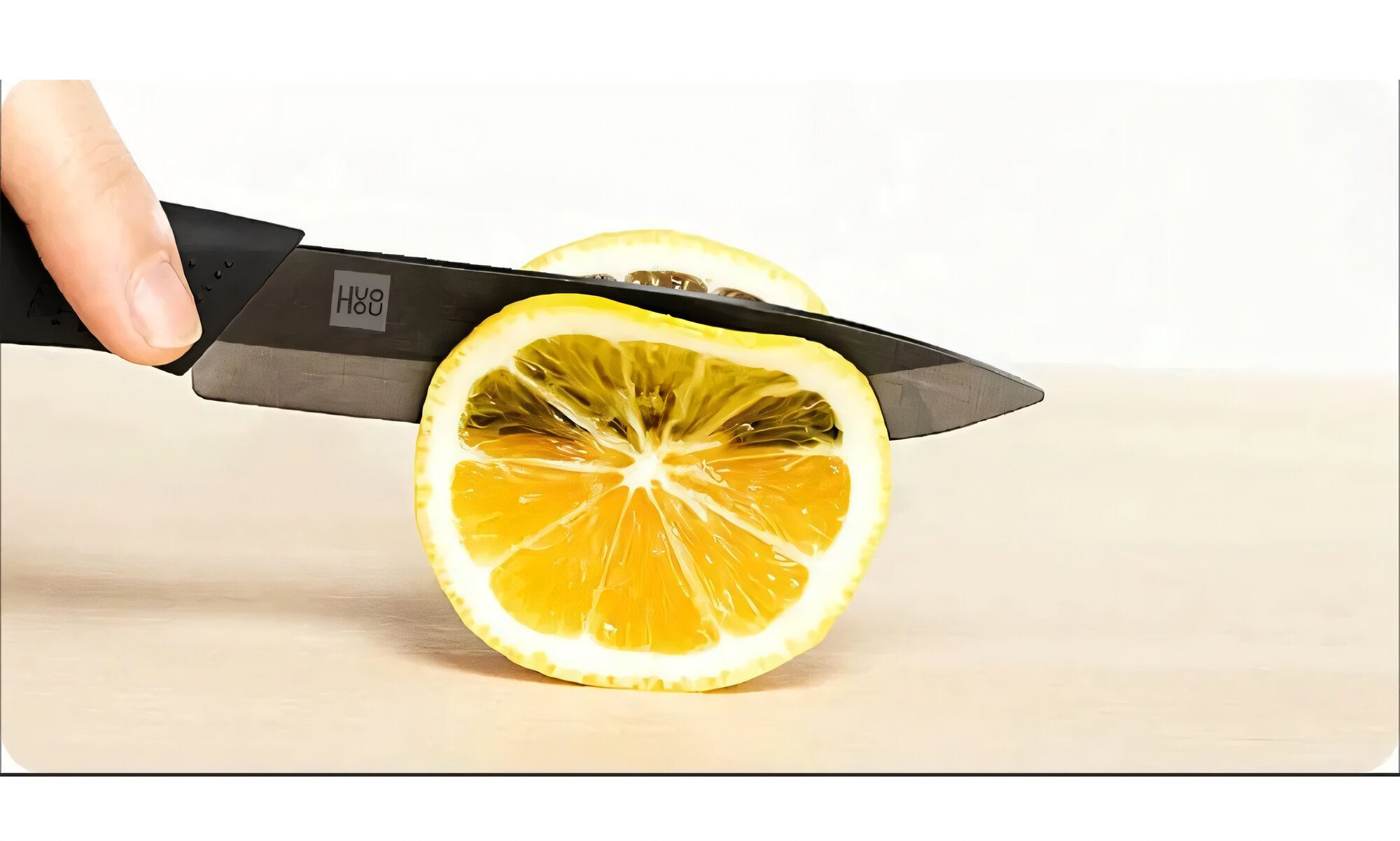 Кухонные Ножи Xiaomi Набор керамических ножей Huohou Nano Ceramic Knife 4 шт. черный HU0010