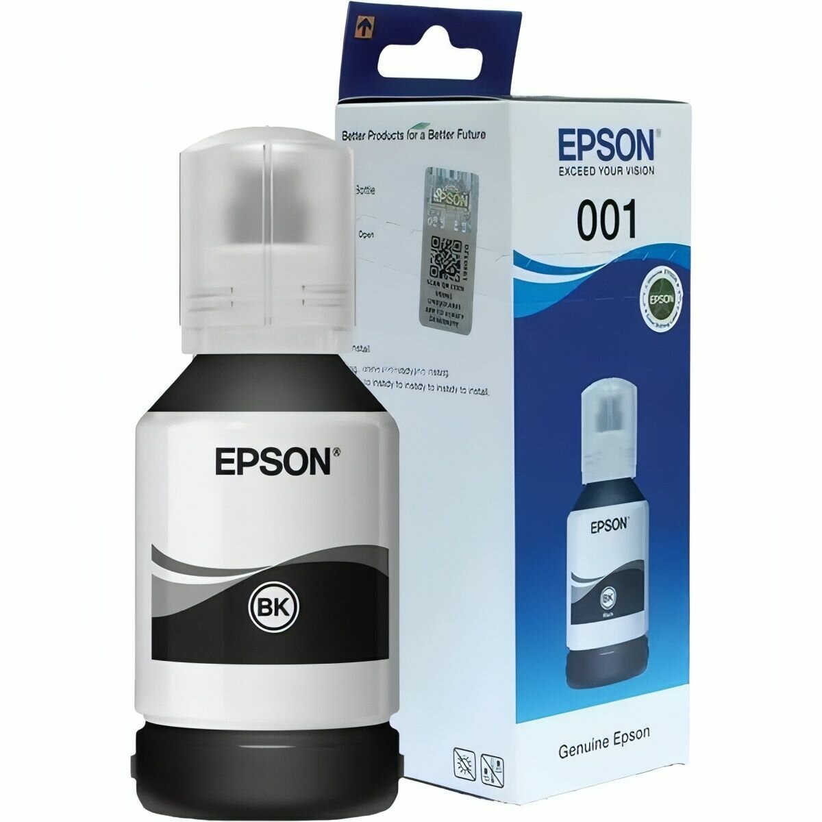 Чернила Epson черный 127мл для Epson L4150/L4160/L6160/L6170/L6190 - фото №1