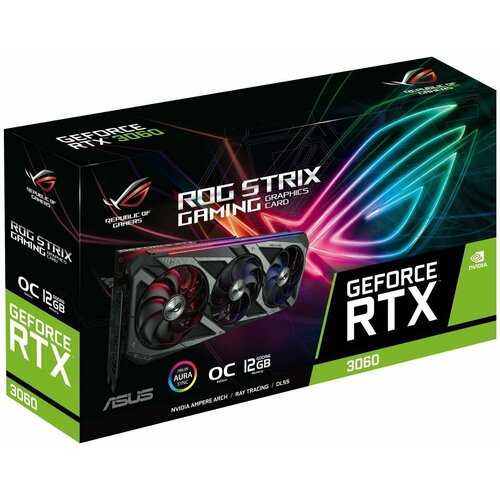 Asus NVIDIA GeForce RTX 3060 ROG Strix OC Edition (ROG-STRIX-RTX3060-O12G-GAMING)