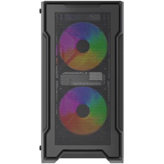 Корпус PowerCase Mistral Micro X3B CMMXB-A3, ARGB, чёрный — фото 1